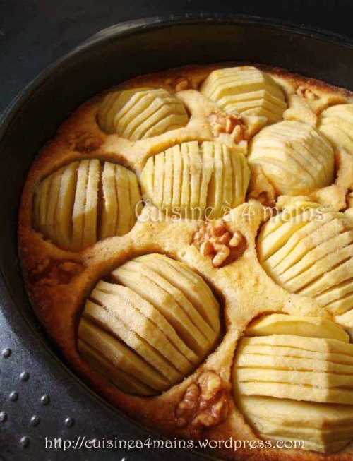 tarte aux pommes danoise1  - cuisine à 4 mains