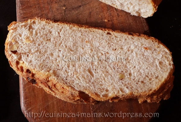 pain cocotte aux noix2- cuisine à 4 mains